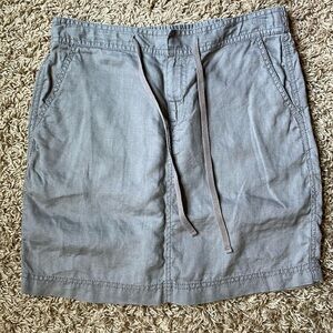 Caslon Women's 100% short Linen Skirt with pockets